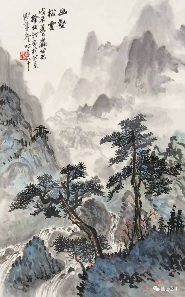 现当代名家:徐北汀山水作品欣赏