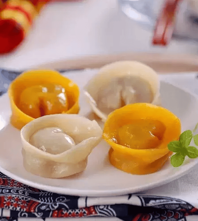 金银元宝饺子