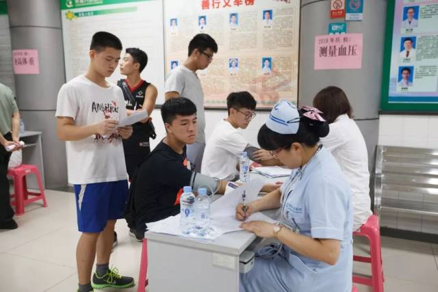 莞城启动2018年征兵工作 60余名应征青年参加体检