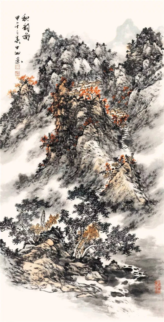陈忠洲 秋韵图