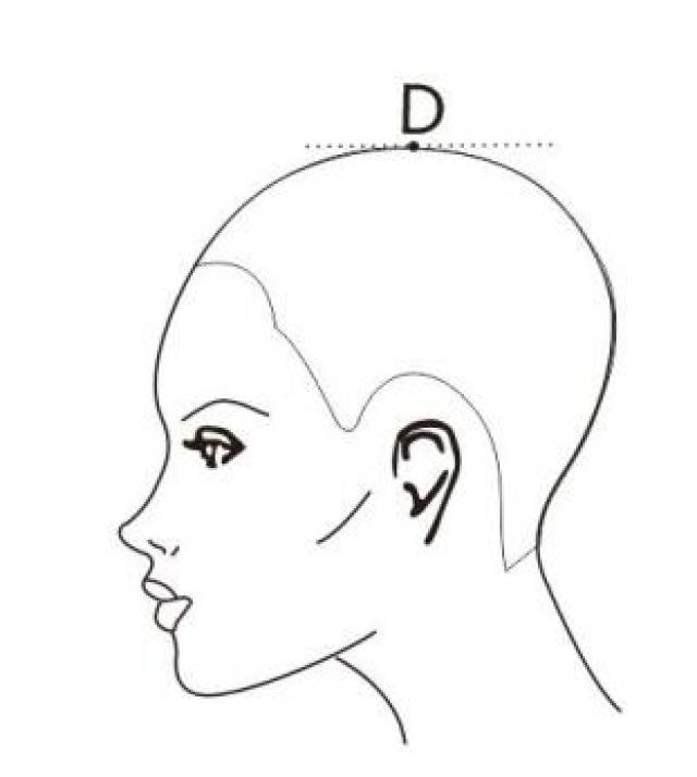 北京美发学校托尼盖解析——abcd头骨基准点位解析头骨点位
