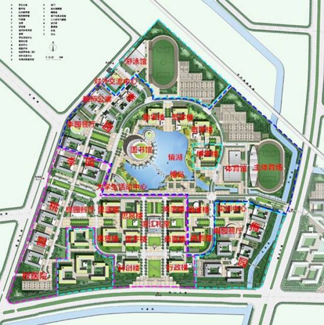 微关注|滨江学院无锡新校区道路,楼宇有名字啦!每一个