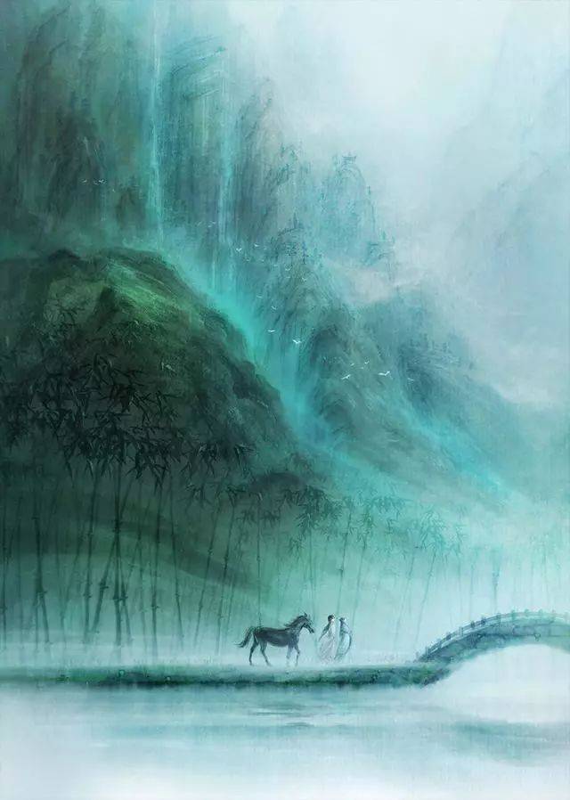 古风意境壁纸:你要记得,那年那月,垂柳紫陌洛城东