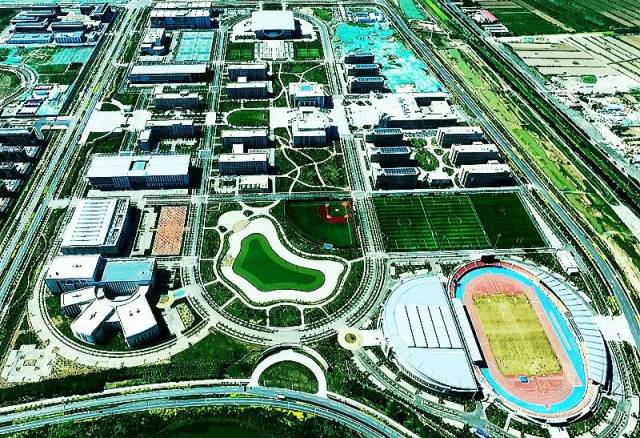 天津体育学院新校区项目位于天津市静海县团泊新城西区健康产业园