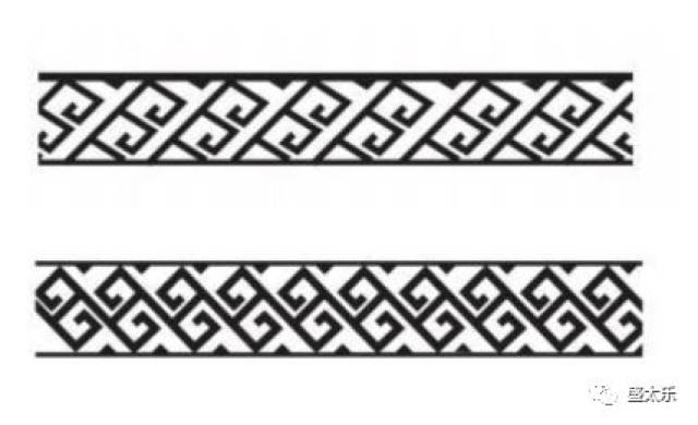1.5 dok chai(斜纹) 是倾斜的花纹,每个花纹依次倾斜排列.