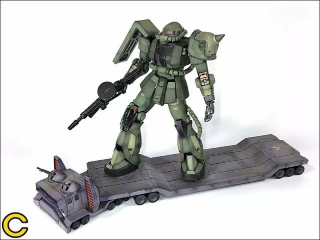 相关机体:扎古 登场作品:高达0079 比例:rg 1/144 模型