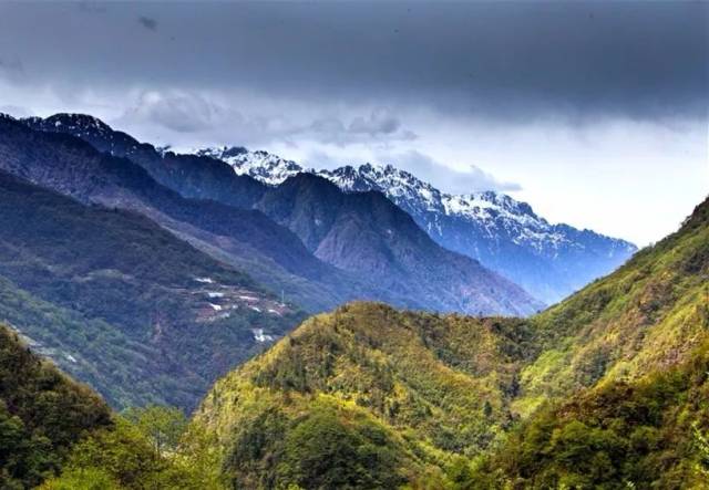 其实高黎贡并不仅仅就是一座山,它其实是一个巨大的山脉,拥有小小