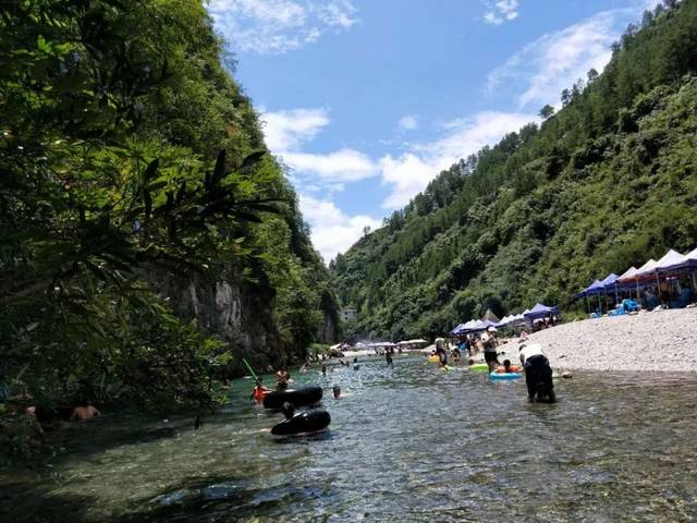 【头条施秉】清清凉凉杉木河 盛夏烧烤满河香