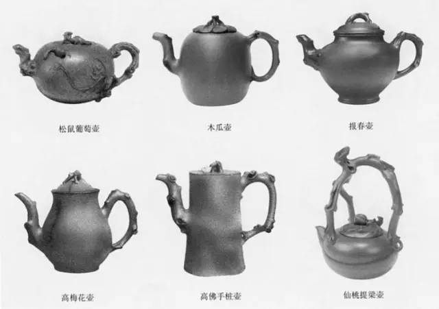一张图带你看懂紫砂壶型分类