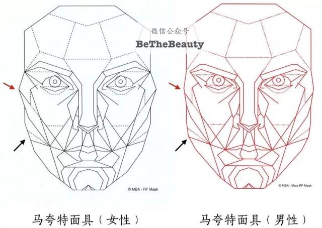 一个简单的例子:上文所说的马夸特面具,其实都是针对「女性」的