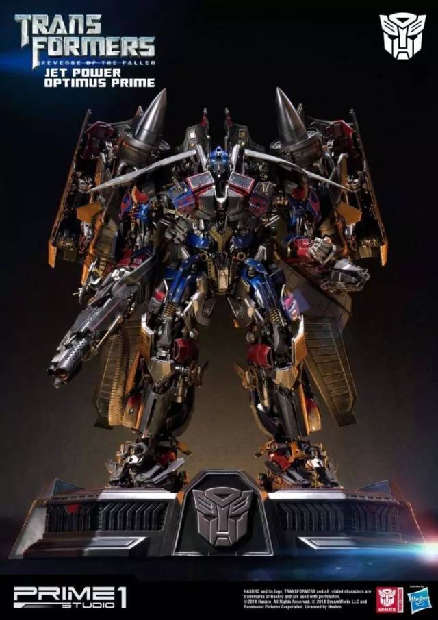 新品预定 prime 1 studio mmtfm-21 变形金刚2 37寸 擎天柱天火合体