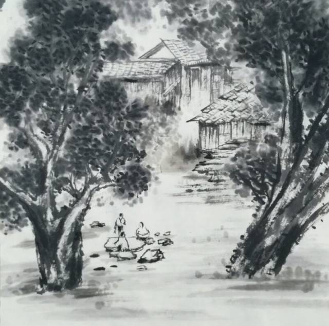 当代著名书画家张镇海山水画作品欣赏