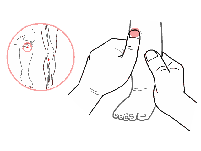 揉足三里200下
