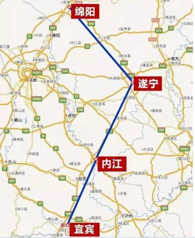 宜宾又一条高铁将开建!30分钟到内江，1小时到绵阳，1.5小时达绵阳!