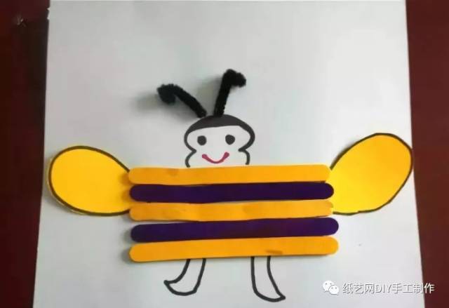 冰棒棍小蜜蜂