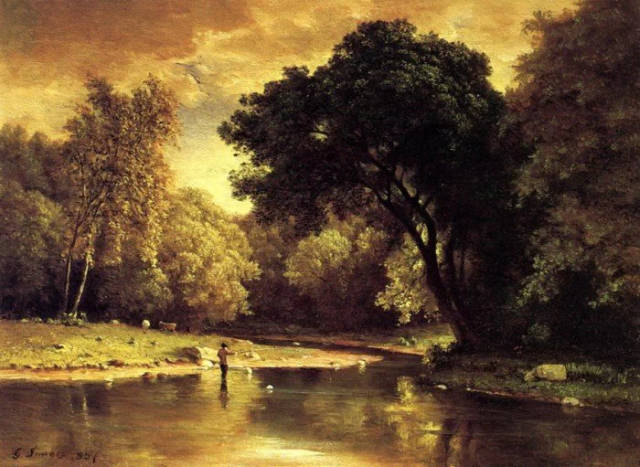 美国著名风景画家乔治·英尼斯油画作品欣赏