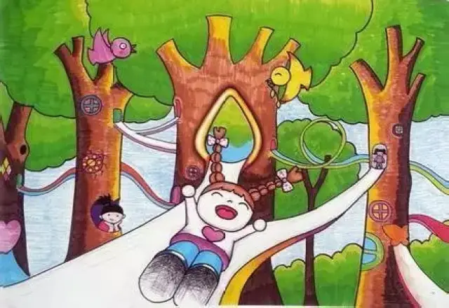 值得收藏的儿童画绘画技法!_手机搜狐网