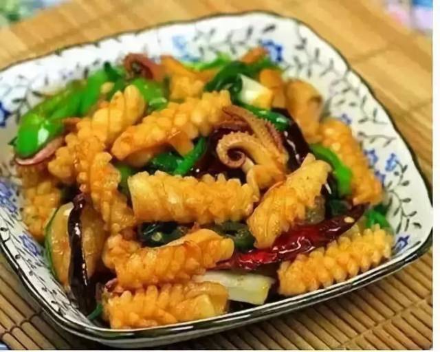 2.姜葱爆鱿鱼