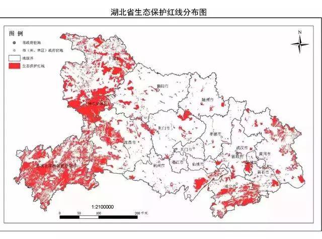 禁止开发!《湖北省生态保护红线》发布,红线区这样分布