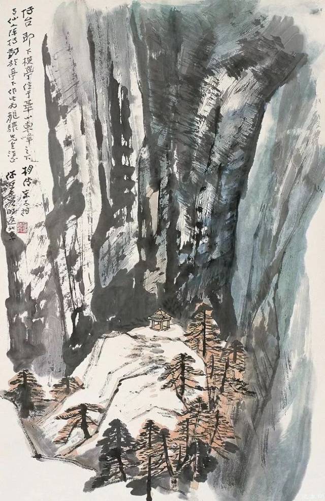 "鬼手"画家何海霞,笔下作品展现沉雄豪放的风骨