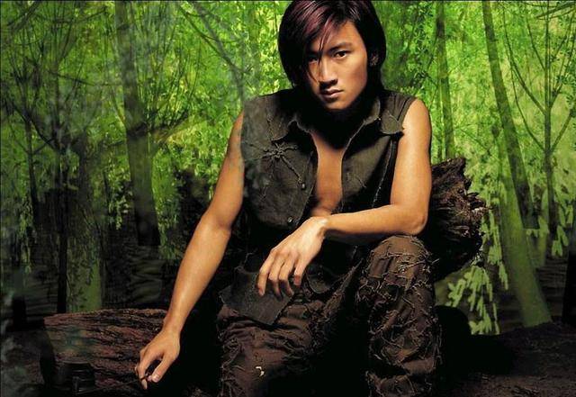 长发帅气的六大男星,谢霆锋垫底,网友:第一是他服气!