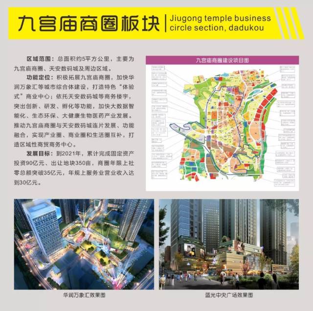 大渡口正加快建设这四大板块.