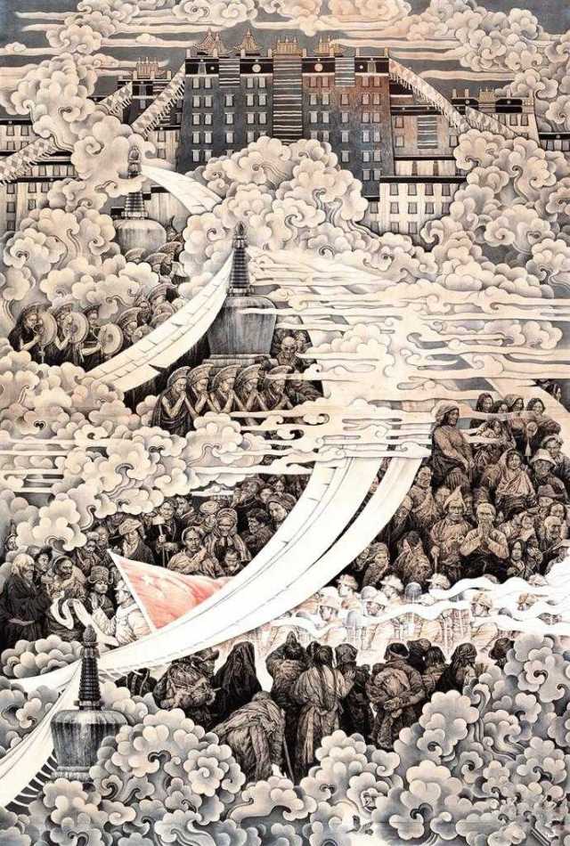 历史难忘: 国家重大历史题材(解放后1949-2003)美术作品选之二