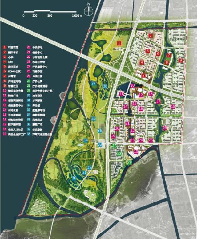 杭州大江东产业集聚区河庄桥头堡地区城市设计