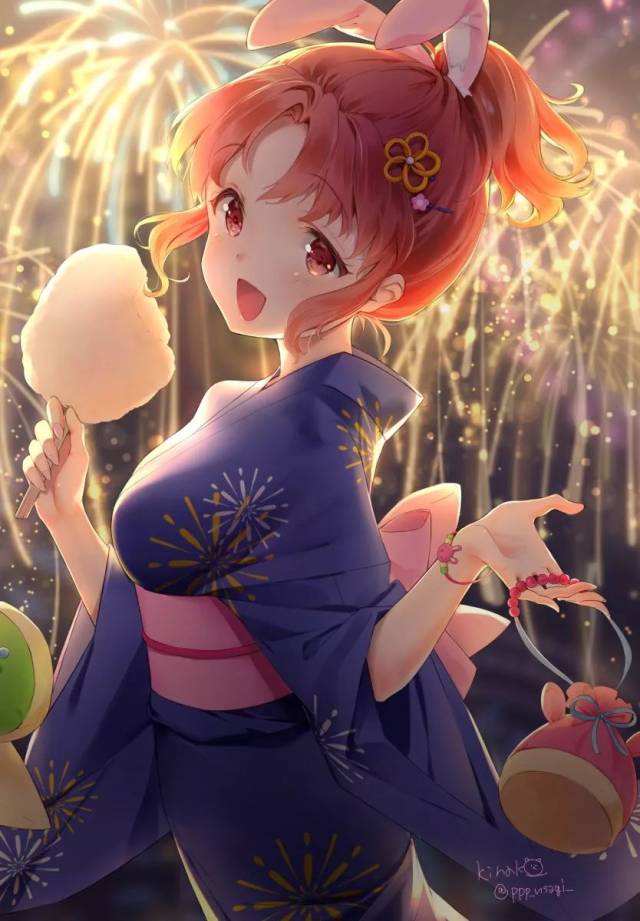 你与二次元的距离,只差一次夏日花火大会!