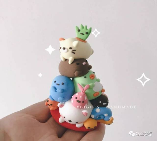 用粘土萌化你的少女心粘土t台秀第167期gigi毛小琪