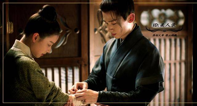 古装白敬亭,一身青衣的少年,骑马仗剑走天涯