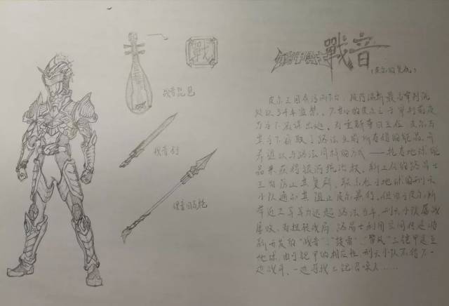 铠甲文章绘画大赛作品再公开