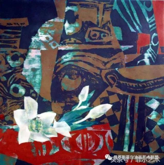 中国艺术家赵锦刚漆画作品欣赏