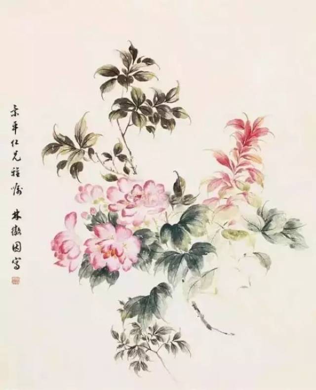林徽因绘画