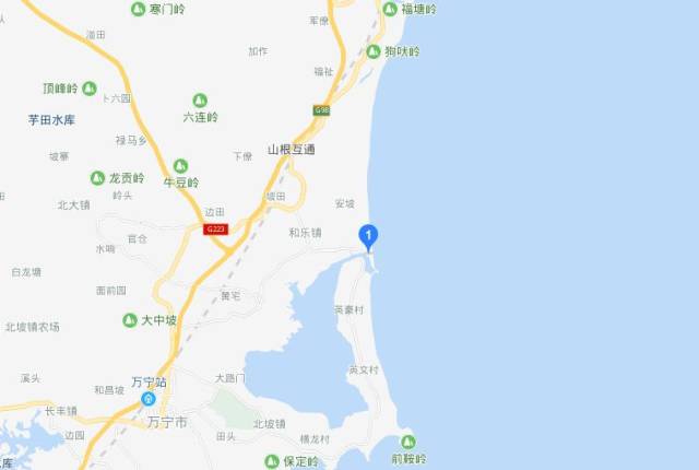 海南省万宁市和乐镇港北商业街第三栋1-14号(近龙舟湾).图片