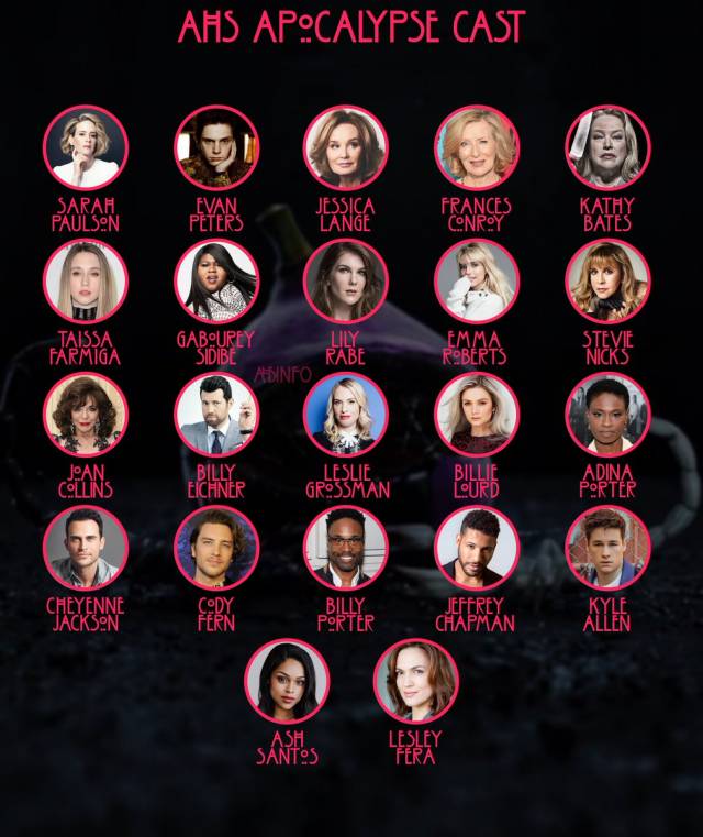 《美恐8:启示录》这季人物曝光!这季悬念满满