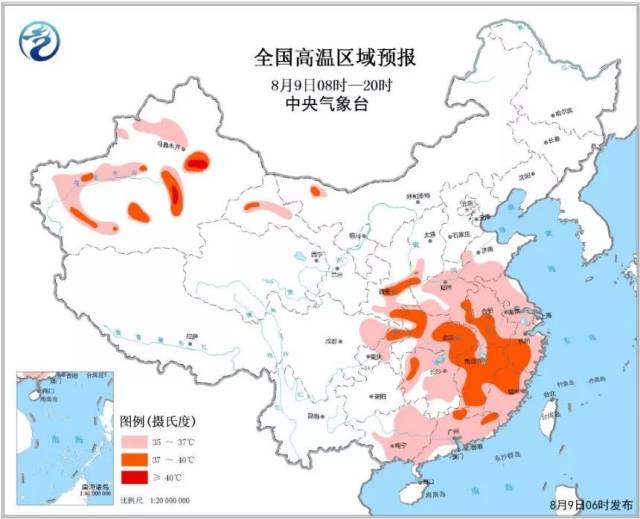 上海彻底进入"烤箱模式"! 入秋? 不存在的!