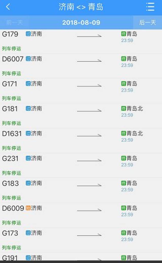 最新!济南-青岛方向多趟列车停运、晚点!有