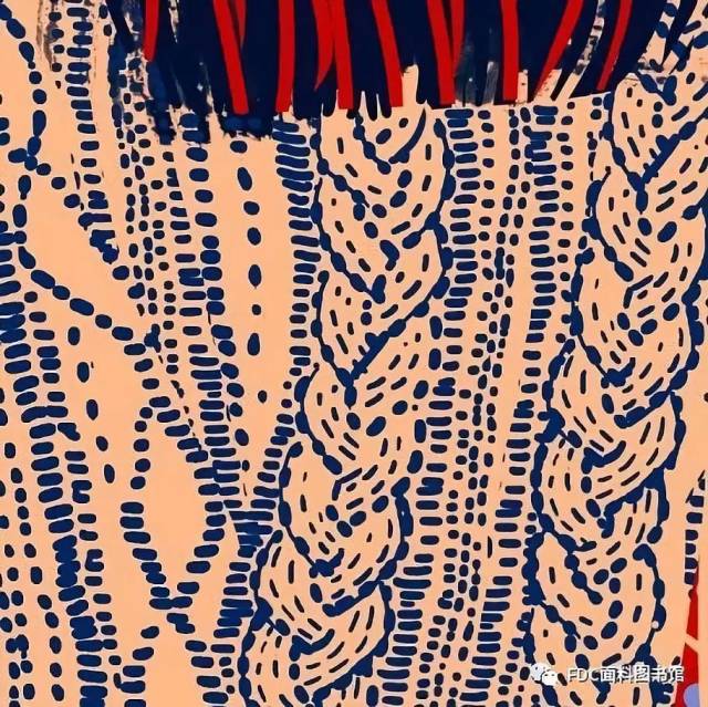 时装画 | 针织面料质感的精髓-表面纹理的刻画