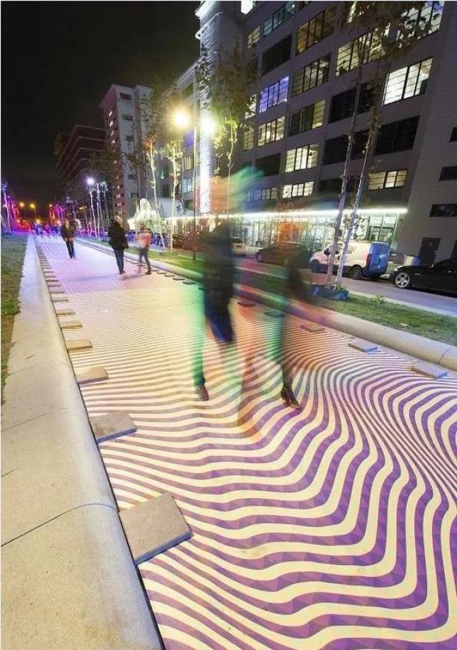 路面竟然还能这样设计!