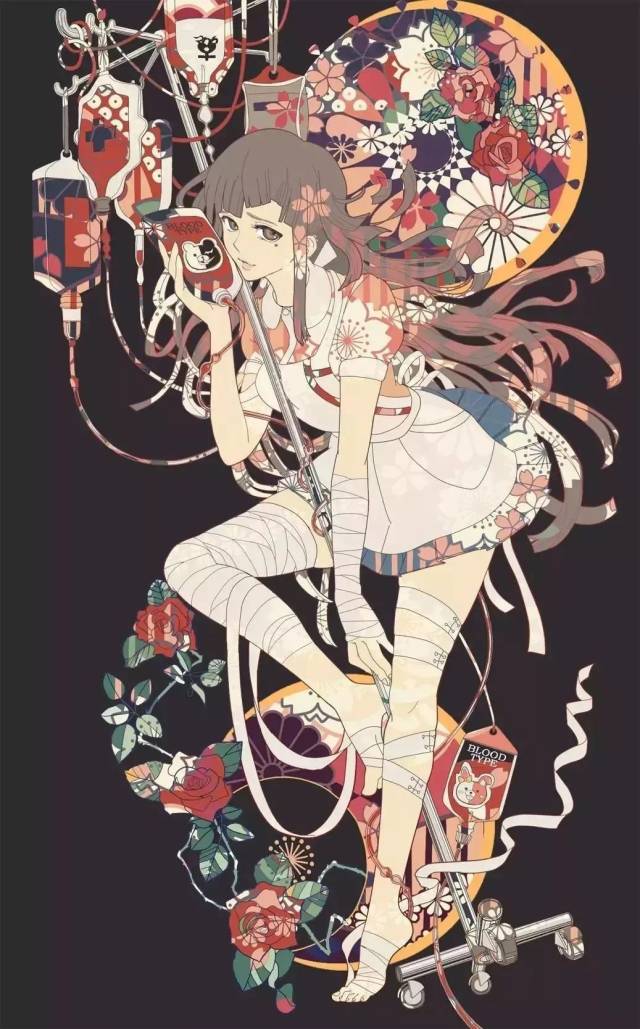 ボルボネ 日本插画师 喜欢用各种亮丽的色彩 去描绘日式和风的美少女