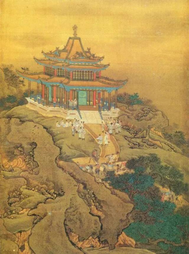 传世古建筑名画, 栩栩如生!