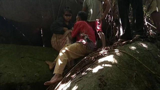 愤怒印尼一巫师诱拐12岁女孩当性奴被关洞穴15年