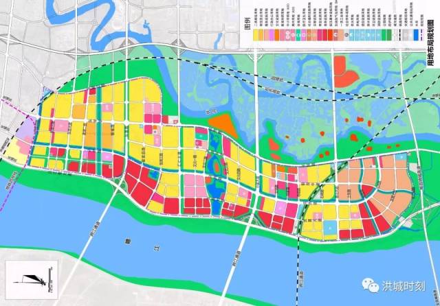 南昌县沿江片区城市设计方案出炉 !哪里是重点发展区域