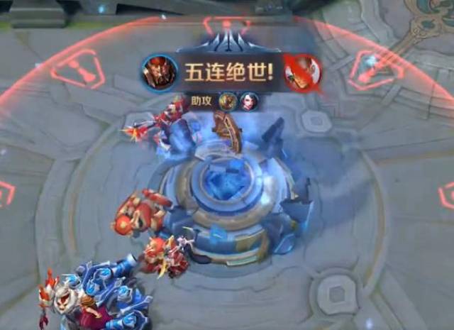 国服第一典韦反甲出装血虐王者局，五杀绝世一刀一个小朋友!