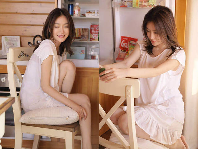 她化身丛林美女,大秀雪肌小蛮腰.