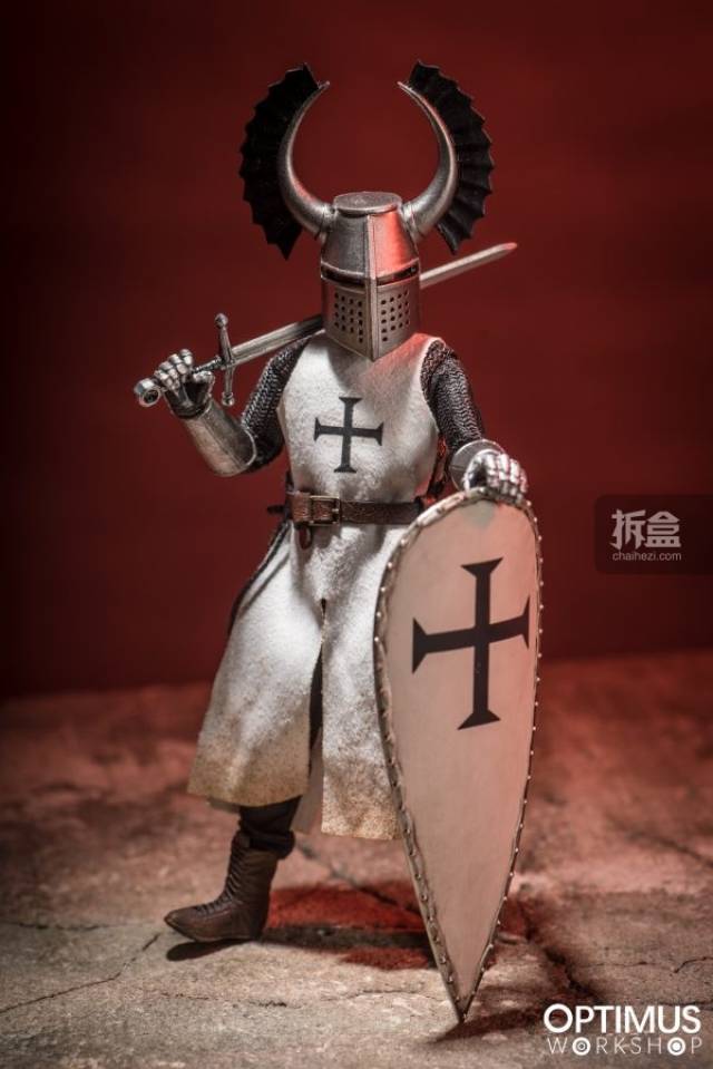 【谋士实拍】coomodel 掌上帝国系列 条顿骑士 圣殿骑士 医院骑士 1
