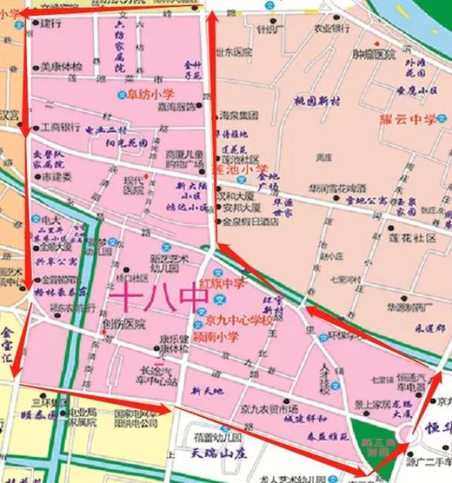 阜阳学区划分高清示意图来袭!速看你家属于哪个学区!