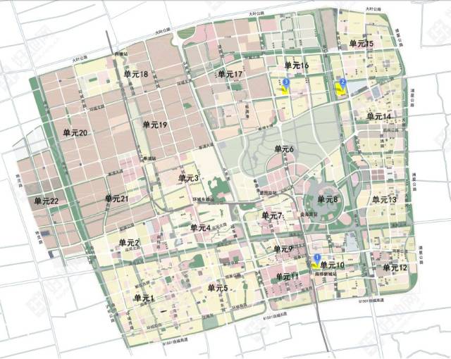 奉贤新城10单元07a-02区域地块,为住宅用地,出让面积44.