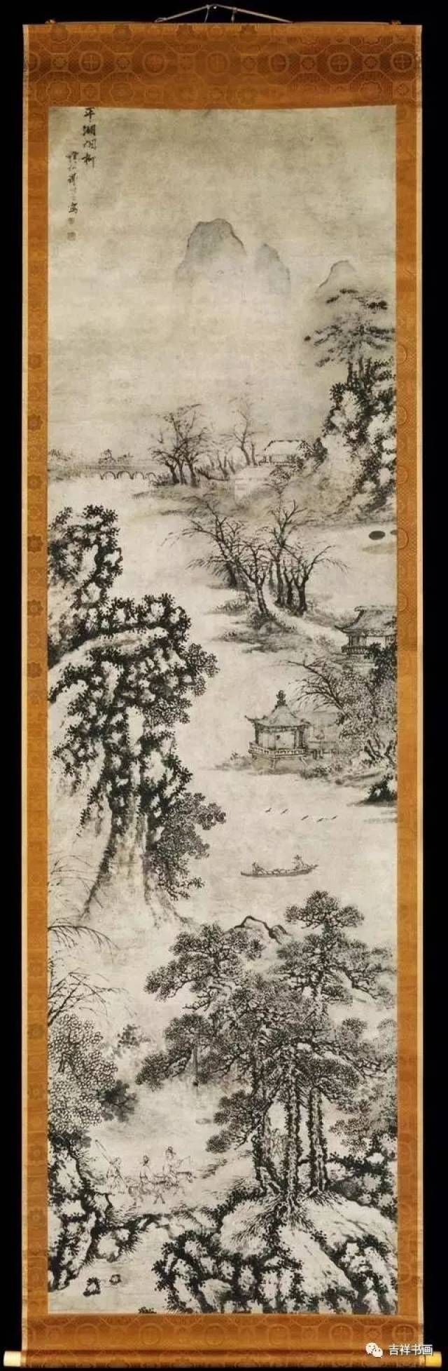 谢时臣山水画